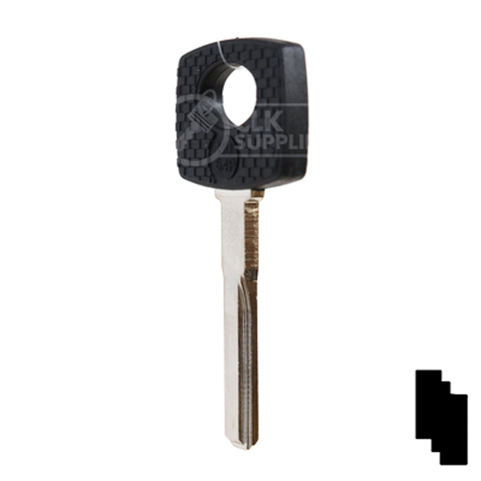 Uncut Key Blank | Mercedes Benz | HU64-P Automotive Key Ilco