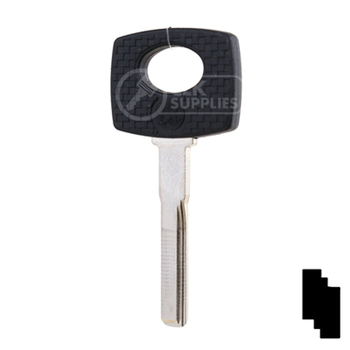 Uncut Key Blank | Mercedes Benz | HU64-P Automotive Key Ilco