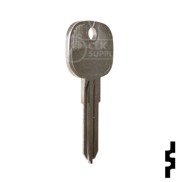 Uncut Key Blank | Mercedes Benz | MB38 Automotive Key Ilco