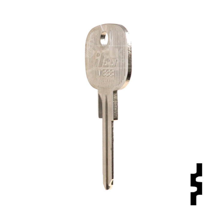 Uncut Key Blank | Mercedes Benz | MB38 Automotive Key Ilco