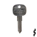 Uncut Key Blank | Mercedes Benz | MB38 Automotive Key Ilco