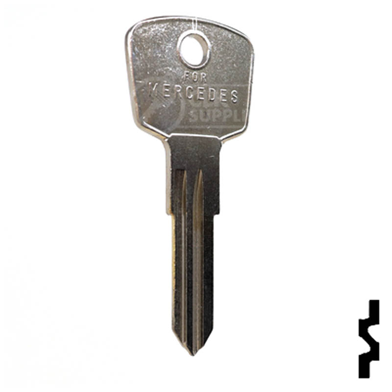 Uncut Key Blank | Mercedes Benz | MB41 Automotive Key Ilco