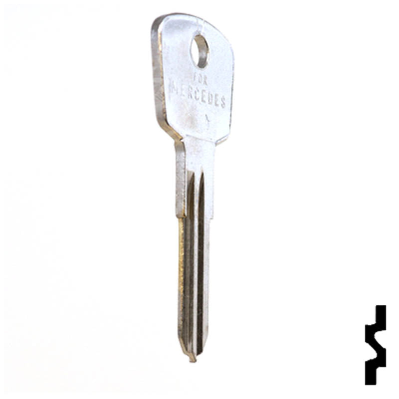 Uncut Key Blank | Mercedes Benz | MB41 Automotive Key Ilco