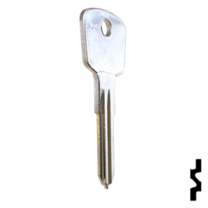 Uncut Key Blank | Mercedes Benz | MB41 Automotive Key Ilco