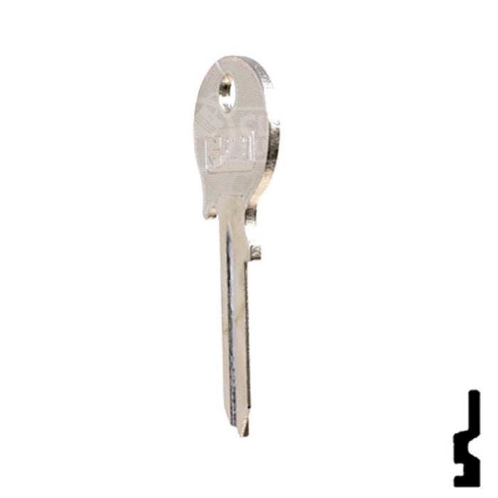 Uncut Key Blank | Mercedes Benz | NE2-SI Automotive Key Ilco