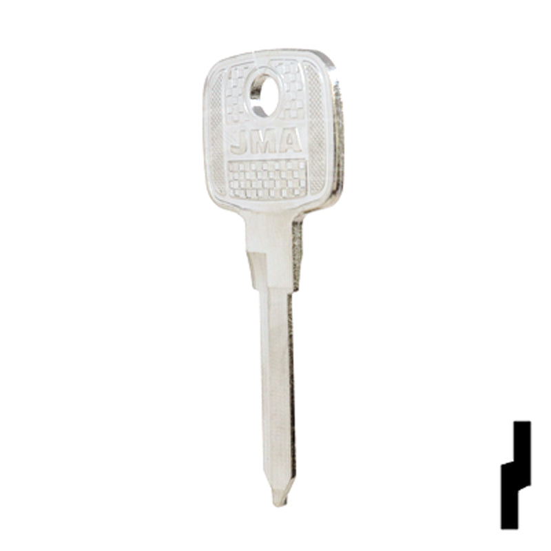 Uncut Key Blank | Mercedes | MB17, ME-HM Automotive Key JMA USA