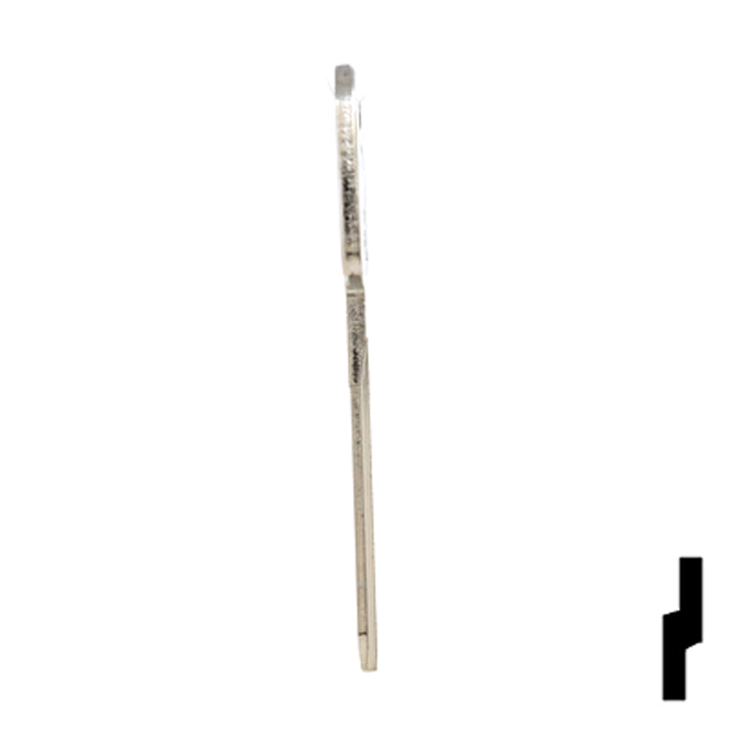 Uncut Key Blank | Mercedes | MB17, ME-HM Automotive Key JMA USA