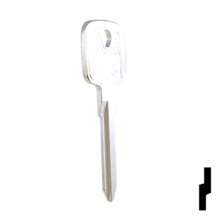 Uncut Key Blank | Mercedes | MB17, ME-HM Automotive Key JMA USA