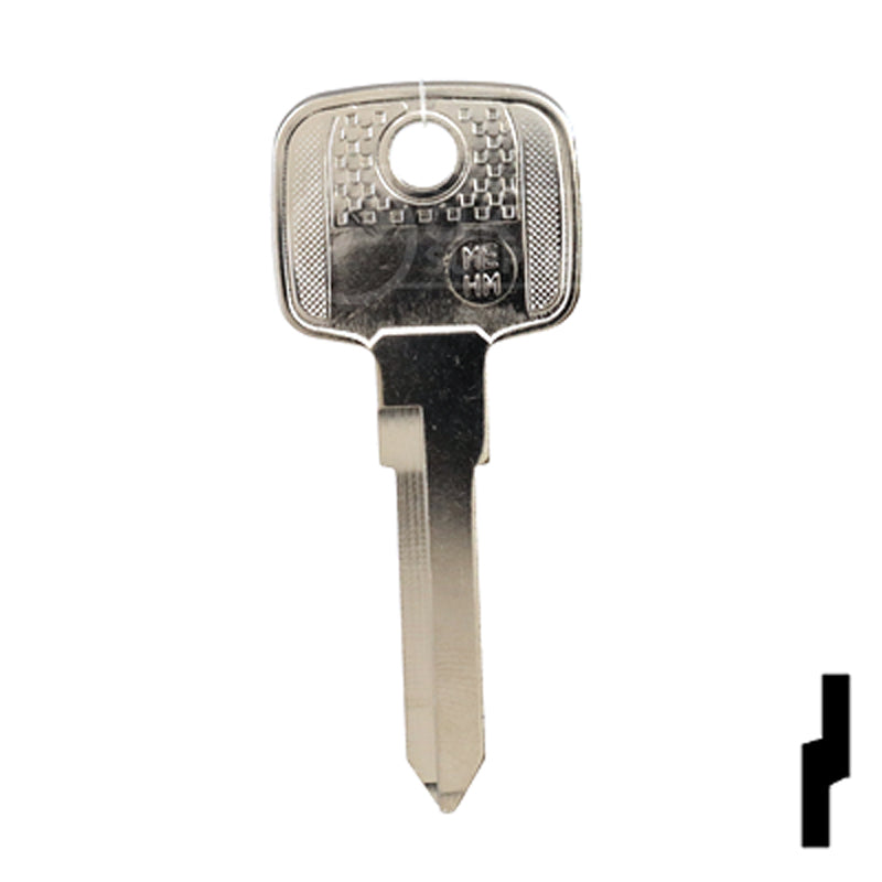 Uncut Key Blank | Mercedes | MB17, ME-HM Automotive Key JMA USA