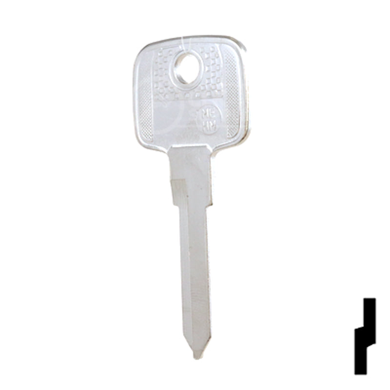 Uncut Key Blank | Mercedes | MB17, ME-HM Automotive Key JMA USA