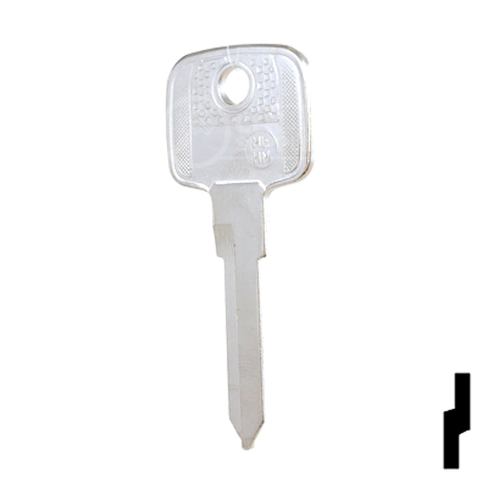 Uncut Key Blank | Mercedes | MB17, ME-HM Automotive Key JMA USA