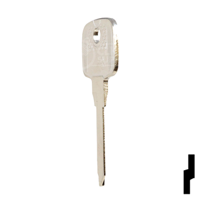 Uncut Key Blank | Mercedes | MB17, ME-HM Automotive Key JMA USA