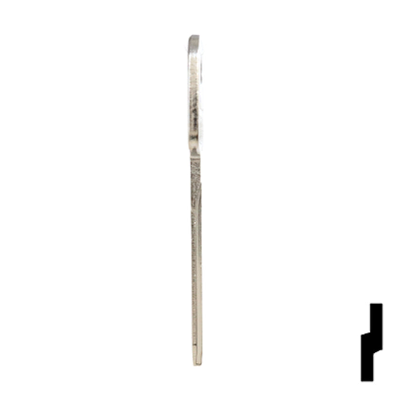 Uncut Key Blank | Mercedes | MB17, ME-HM Automotive Key JMA USA