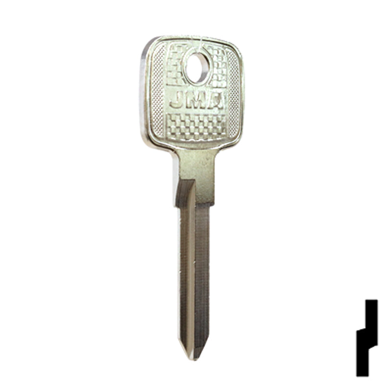 Uncut Key Blank | Mercedes | MB17, ME-HM Automotive Key JMA USA