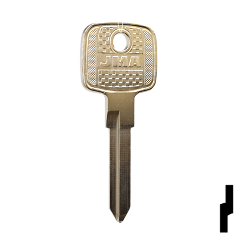 Uncut Key Blank | Mercedes | MB17, ME-HM Automotive Key JMA USA