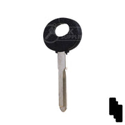 Uncut Key Blank | Mercedes | S34YS-P Automotive Key JMA USA