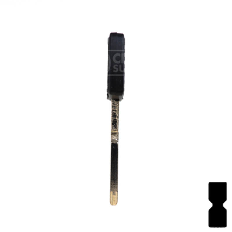 Uncut Key Blank | Mercedes | S48HF-P Automotive Key JMA USA
