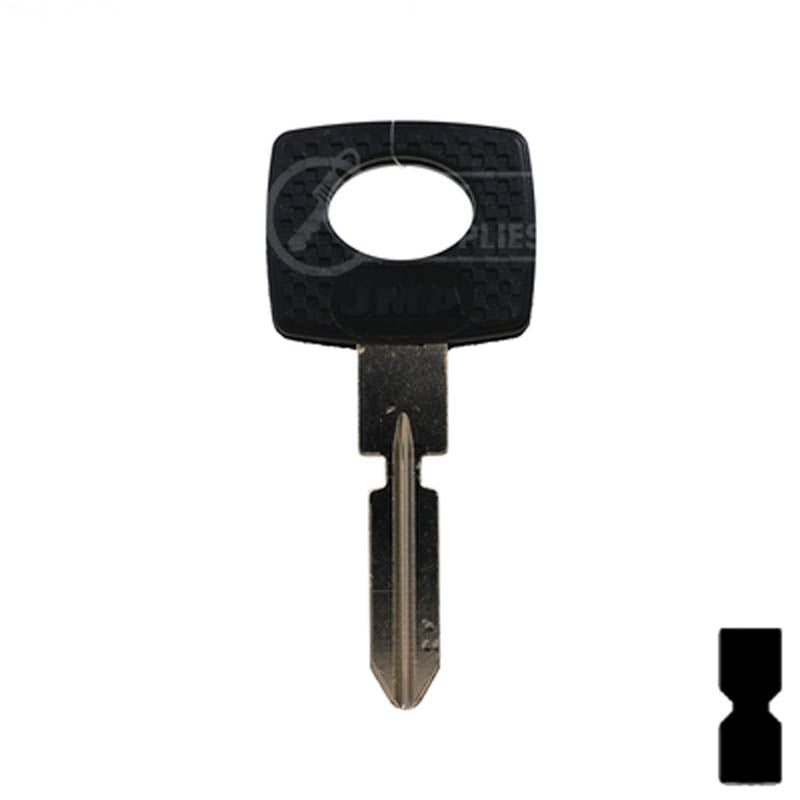 Uncut Key Blank | Mercedes | S48HF-P Automotive Key JMA USA