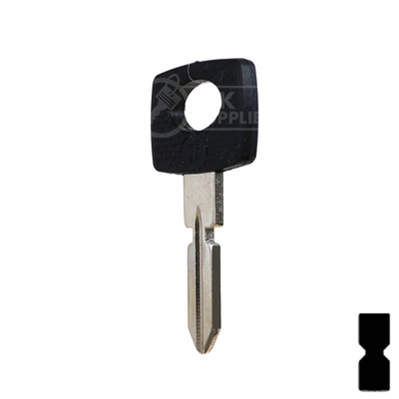 Uncut Key Blank | Mercedes | S48HF-P Automotive Key JMA USA