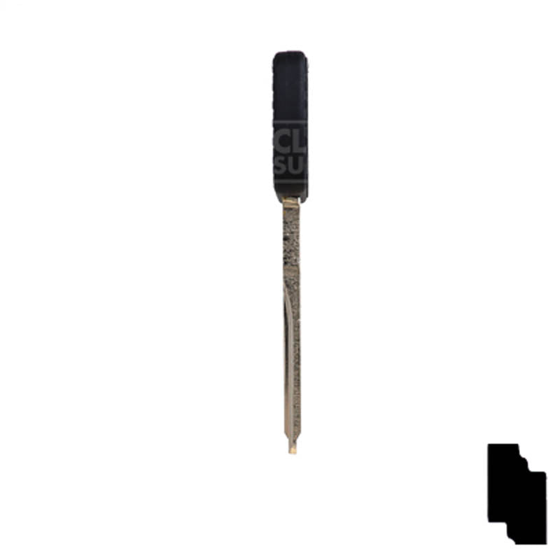 Uncut Key Blank | Mercedes | S50HF-P Automotive Key JMA USA