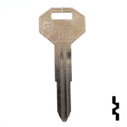 Uncut Key Blank | Mitsubishi | X176, MIT1 Automotive Key JMA USA
