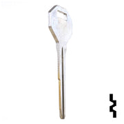 Uncut Key Blank | Mitsubishi | X176, MIT1 Automotive Key JMA USA