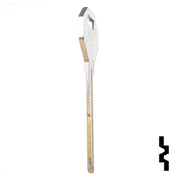 Uncut Key Blank | Mitsubishi | X176, MIT1 Automotive Key JMA USA