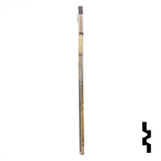 Uncut Key Blank | Mitsubishi | X176, MIT1 Automotive Key JMA USA