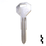 Uncut Key Blank | Mitsubishi | X176, MIT1 Automotive Key JMA USA