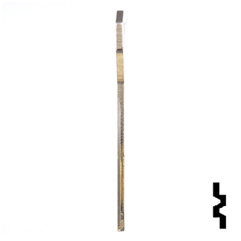 Uncut Key Blank | Mitsubishi | X176, MIT1 Automotive Key JMA USA