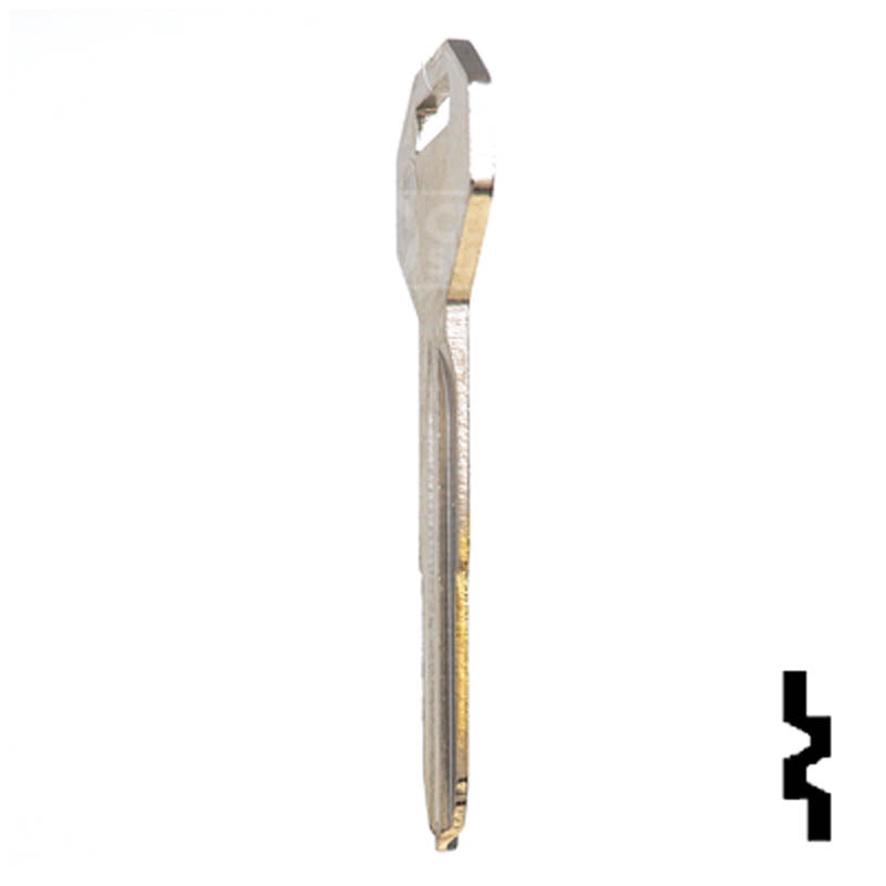Uncut Key Blank | Mitsubishi | X176, MIT1 Automotive Key JMA USA
