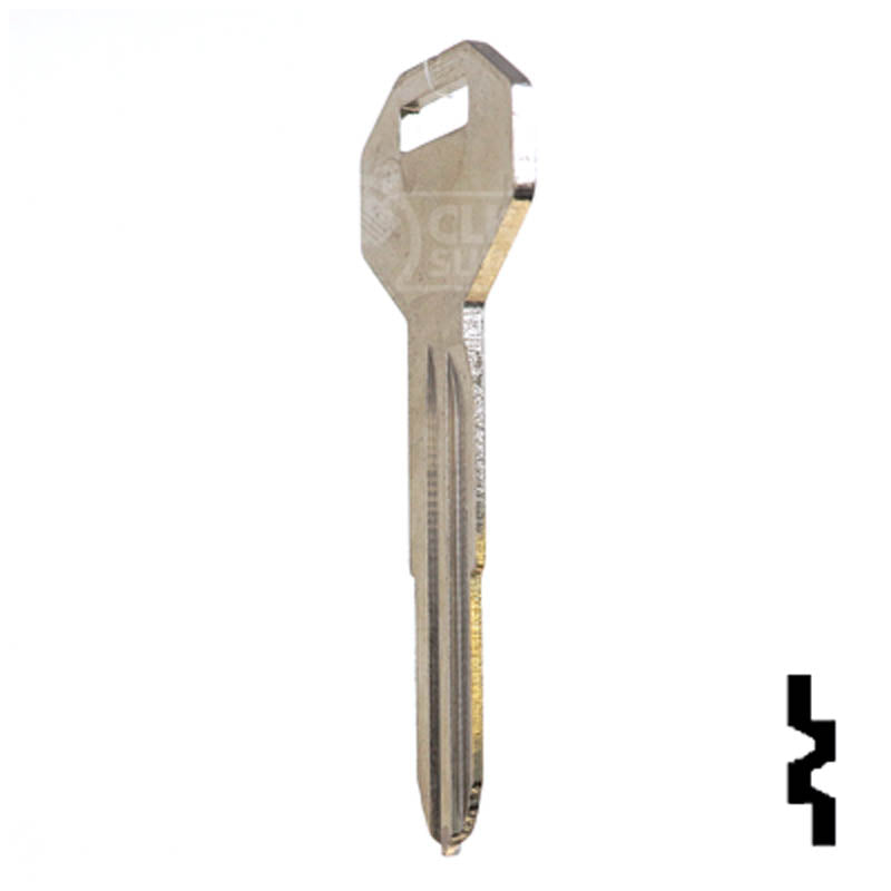 Uncut Key Blank | Mitsubishi | X176, MIT1 Automotive Key JMA USA