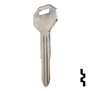 Uncut Key Blank | Mitsubishi | X176, MIT1 Automotive Key JMA USA