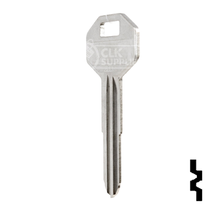 Uncut Key Blank | Mitsubishi | X176, MIT1 Automotive Key Ilco