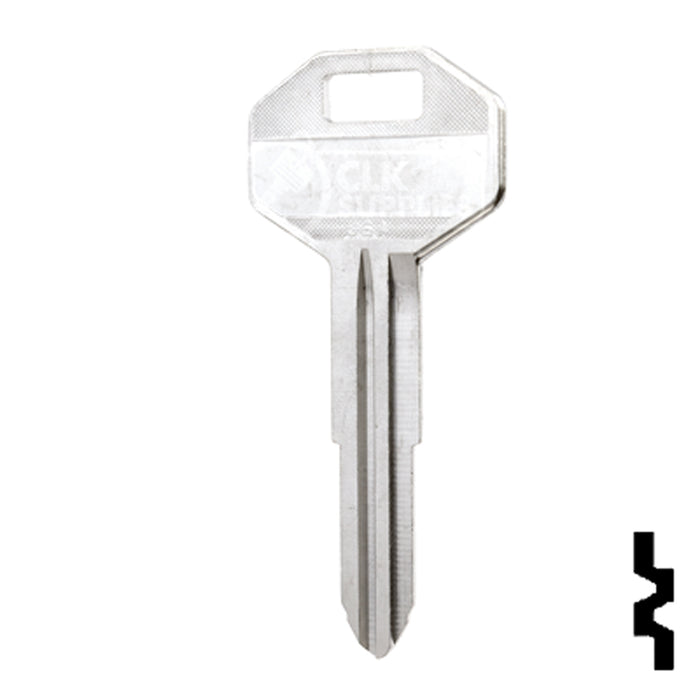 Uncut Key Blank | Mitsubishi | X176, MIT1 Automotive Key Ilco