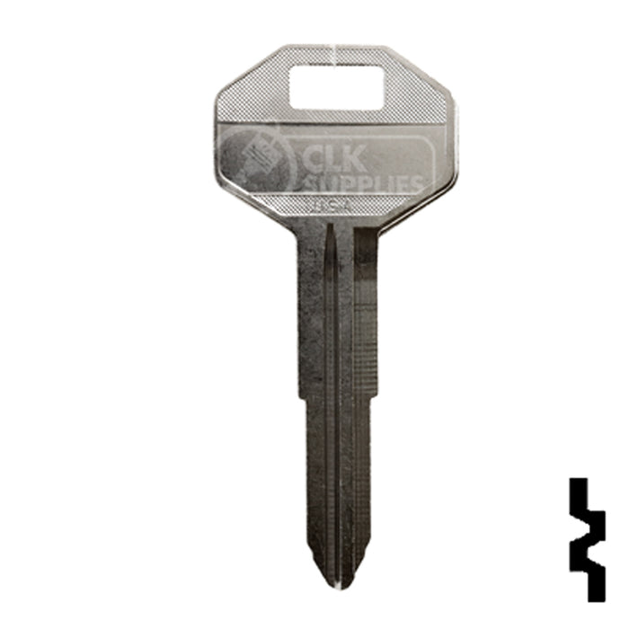 Uncut Key Blank | Mitsubishi | X176, MIT1 Automotive Key Ilco