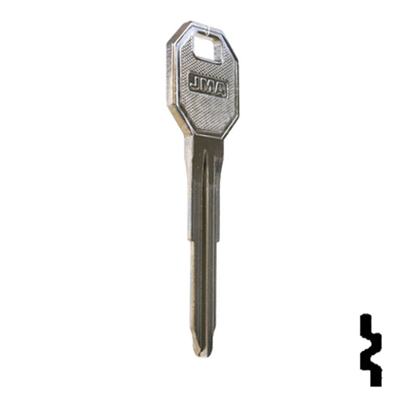 Uncut Key Blank | Mitsubishi | X213, MIT2 Automotive Key Ilco