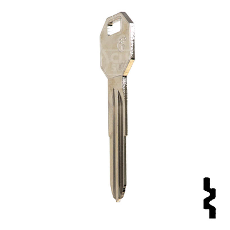 Uncut Key Blank | Mitsubishi | X213, MIT2 Automotive Key Ilco