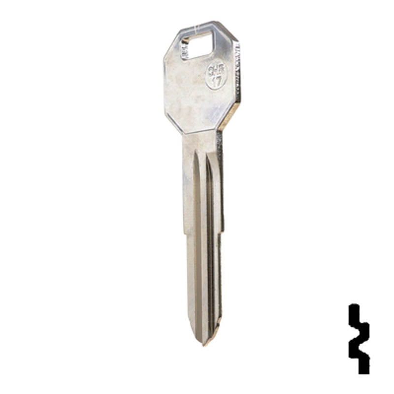 Uncut Key Blank | Mitsubishi | X213, MIT2 Automotive Key Ilco