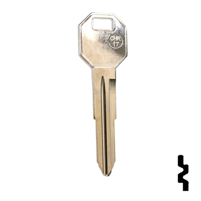 Uncut Key Blank | Mitsubishi | X213, MIT2 Automotive Key Ilco