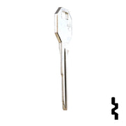 Uncut Key Blank | Mitsubishi | X213, MIT2 Automotive Key Ilco