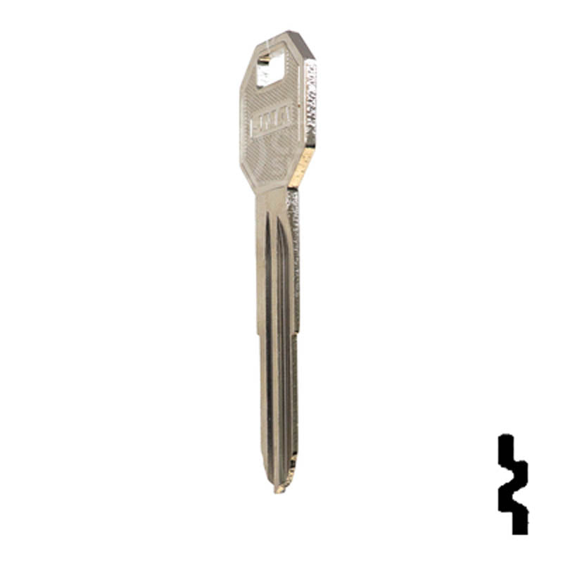 Uncut Key Blank | Mitsubishi | X213, MIT2 Automotive Key Ilco