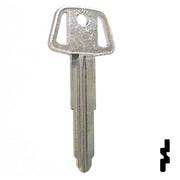 Uncut Key Blank | Mitsubishi | X224 ,MIT3 Automotive Key JMA USA