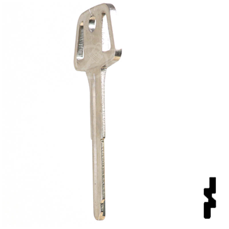 Uncut Key Blank | Mitsubishi | X224 ,MIT3 Automotive Key JMA USA