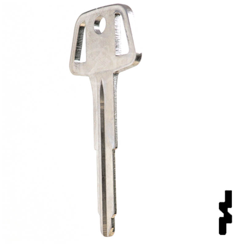 Uncut Key Blank | Mitsubishi | X224 ,MIT3 Automotive Key JMA USA