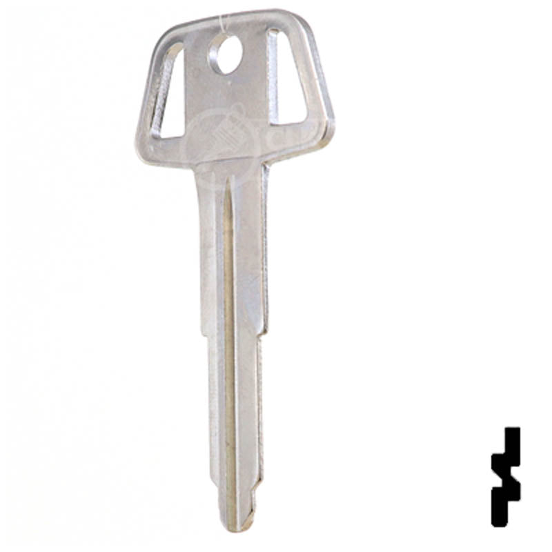 Uncut Key Blank | Mitsubishi | X224 ,MIT3 Automotive Key JMA USA
