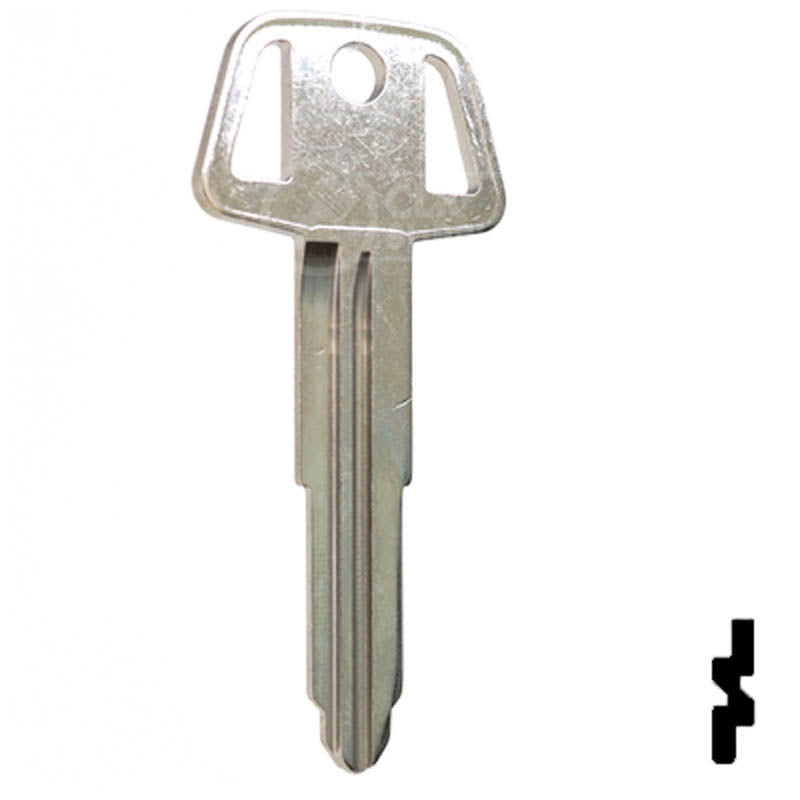 Uncut Key Blank | Mitsubishi | X224 ,MIT3 Automotive Key JMA USA
