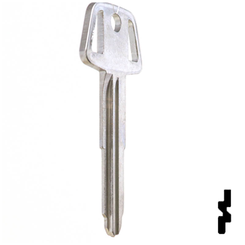 Uncut Key Blank | Mitsubishi | X224 ,MIT3 Automotive Key JMA USA