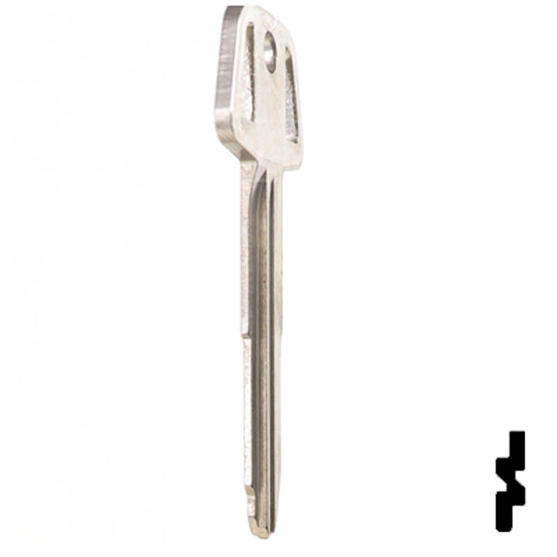 Uncut Key Blank | Mitsubishi | X224 ,MIT3 Automotive Key JMA USA