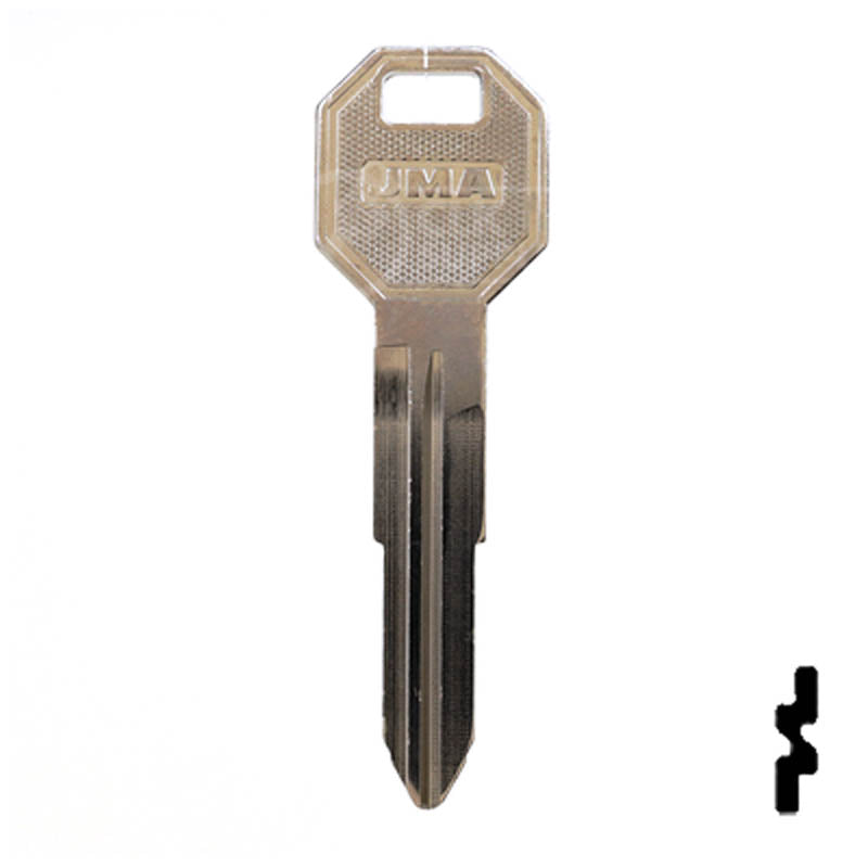 Uncut Key Blank | Mitsubishi | X244, MIT5 Automotive Key Ilco